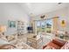 Spacious living room with water views and comfortable seating at 215 Double Eagle Dr. # G-2, Myrtle Beach, SC 29575
