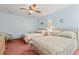 Bedroom with two twin beds and light blue walls at 215 Double Eagle Dr. # G-2, Myrtle Beach, SC 29575