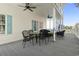 Large front porch with seating for dining and relaxing at 6001 S Kings Hwy., Myrtle Beach, SC 29575