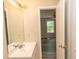 Bathroom with vanity, toilet and view of bedroom at 3681 Claypond Rd. # 3107, Myrtle Beach, SC 29579