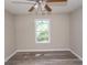 Bright bedroom with ceiling fan and wood-look flooring at 3681 Claypond Rd. # 3107, Myrtle Beach, SC 29579