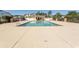 Inviting community pool with a spacious deck and pool house at 3681 Claypond Rd. # 3107, Myrtle Beach, SC 29579