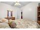 Bedroom with double bed, dresser, and access to a closet at 6001 - 5238 S Kings Hwy., Myrtle Beach, SC 29575