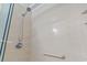 Shower stall with grab bar and neutral colored walls at 5905 S Kings Highway # 416-B, Myrtle Beach, SC 29575