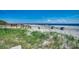 Scenic beach view with ocean, sand, and people enjoying the sun at 415 N Ocean Blvd. # 302, Surfside Beach, SC 29575