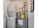 Stackable washer and dryer for added convenience at 415 N Ocean Blvd. # 302, Surfside Beach, SC 29575