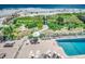 Relaxing pool area with lounge chairs and beach access at 415 N Ocean Blvd. # 302, Surfside Beach, SC 29575