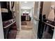 Laundry room with modern washer and dryer, and a view of the kitchen at 949 Jackline Place # 103, Murrells Inlet, SC 29576