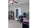 Bright home office with a standing desk and window at 949 Jackline Place # 103, Murrells Inlet, SC 29576