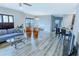 Spacious living room with hardwood floors and open layout at 949 Jackline Place # 103, Murrells Inlet, SC 29576