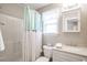 Full bathroom with tub/shower combination and updated vanity at 366 Pinehurst Ln. # 13D, Pawleys Island, SC 29585