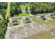 Aerial view of multiple homes in a new development at 1174 St. John Rd., Galivants Ferry, SC 29544