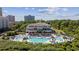 Large resort pool with surrounding lounge areas at 6438 Cascata Dr., Myrtle Beach, SC 29572