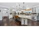 Spacious kitchen featuring granite countertops, stainless steel appliances, and an island at 6438 Cascata Dr., Myrtle Beach, SC 29572