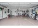 Spacious garage with ample storage and room for two cars at 6438 Cascata Dr., Myrtle Beach, SC 29572