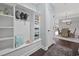 Convenient entryway with built-in bench seating and storage at 6438 Cascata Dr., Myrtle Beach, SC 29572