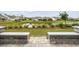 Relaxing patio with pond view, perfect for outdoor entertaining at 6438 Cascata Dr., Myrtle Beach, SC 29572