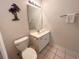 Clean bathroom with single vanity and toilet at 601 N Hillside Dr. # 2123, North Myrtle Beach, SC 29582