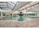 Indoor pool with fountain and plenty of seating at 1501 Ocean Blvd. S # 839, Myrtle Beach, SC 29577