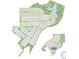 Map showcasing the community layout, including ponds, walking trails, and home sites at 623 Blackthorne Circle Nw, Calabash, NC 28467