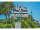 Exterior sign for Coral Beach Resort, highlighting amenities at 1105 S Ocean Blvd. # 1138, Myrtle Beach, SC 29577