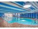 Indoor swimming pool with ocean views and a relaxing atmosphere at 1105 S Ocean Blvd. # 1138, Myrtle Beach, SC 29577