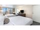 Hotel bedroom with two beds, ocean view, and balcony access at 1105 S Ocean Blvd. # 1138, Myrtle Beach, SC 29577