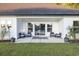 Relaxing patio with seating area, perfect for outdoor entertaining at 1886 Southwood Dr., Myrtle Beach, SC 29575