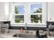 Kitchen with granite countertops and a view of the lake at 1886 Southwood Dr., Myrtle Beach, SC 29575