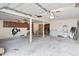Attached garage with overhead storage cabinets at 1000 Strand Ave., North Myrtle Beach, SC 29582