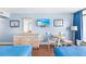 Hotel bedroom with two double beds and small table at 202 74Th Ave. N # 1249/50, Myrtle Beach, SC 29572