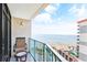 Breathtaking ocean view from private balcony at 202 74Th Ave. N # 1249/50, Myrtle Beach, SC 29572