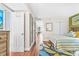 View of bedroom with two twin beds and access to hallway at 202 74Th Ave. N # 1249/50, Myrtle Beach, SC 29572