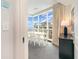 View of dining area with ocean view at 107 S Ocean Blvd. # 1908, Myrtle Beach, SC 29577