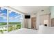 Bedroom with king size bed and adjacent bathroom at 107 S Ocean Blvd. # 1908, Myrtle Beach, SC 29577