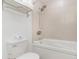 Bathroom with tub, shower, and updated fixtures at 107 S Ocean Blvd. # 1908, Myrtle Beach, SC 29577