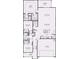 Single-story home featuring 3 bedrooms, 2 bathrooms, and a 2-car garage at 3042 Deerberry Place, Longs, SC 29568