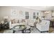 Bright living room features neutral tones, comfy seating, and a stylish coffee table at 3042 Deerberry Place, Longs, SC 29568
