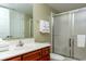 Single vanity, shower, and toilet at 1903 S Ocean Blvd. S # 708, North Myrtle Beach, SC 29582