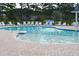 Relaxing community pool with a separate shallow area for children at 2013 Great Blue Heron Dr., Little River, SC 29566