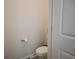 Convenient powder room with toilet and small vanity at 2013 Great Blue Heron Dr., Little River, SC 29566