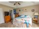Spacious main bedroom with a king-size bed and ample closet space at 333 Carolina Springs Ct., Conway, SC 29527