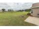Spacious backyard with fire pit and patio at 333 Carolina Springs Ct., Conway, SC 29527