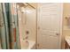 Bathroom with shower and tub, plus a door to bedroom at 333 Carolina Springs Ct., Conway, SC 29527