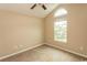 Simple bedroom with vaulted ceiling and window at 333 Carolina Springs Ct., Conway, SC 29527