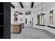 Modern kitchen with island, stainless steel appliances, and wood cabinets at 891 Waterton Ave., Myrtle Beach, SC 29579
