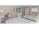 Bedroom with two double beds, a dresser, and a desk at 6900 N Ocean Blvd. # 1040, Myrtle Beach, SC 29572