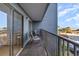 Relaxing balcony overlooking the ocean at 5905 S Kings Highway # 210B, Myrtle Beach, SC 29575