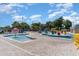 Separate kiddie pool area with water features at 5905 S Kings Highway # 210B, Myrtle Beach, SC 29575