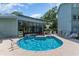 Refreshing community pool with surrounding patio at 5905 S Kings Highway # 210B, Myrtle Beach, SC 29575